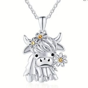 Cow Necklace Super Cute!